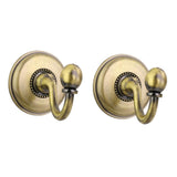 Maxbell 4x2x Curtain Drapery Tiebacks Holdbacks Wall Tassel Hook Holder Bronze