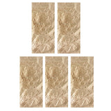 Maxbell 10 Sheets Gold Leaf Gilding Foil Paper for DIY Craft 7x14cm Gold/Rose gold
