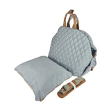 Maxbell Dog Travel Bag Cat Travel Bag for Small and Medium Cats Small Animals Blue Grey