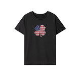 Maxbell Maxbell Women's T Shirt Summer Outfits Clothing Summer Tops for Trip Street Vacation XXL Black