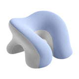 Maxbell Desk Napping Pillow Headrest Portable Face Down Pillow for Car Travel School Blue