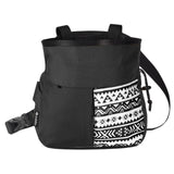 Maxbell Chalk Bag for Rock Climbing Oxford Storage Pouch for Training Workout Sports Black Small