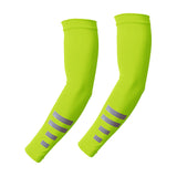 Maxbell Cooling Arm Sleeves 1 Pair Equipment Cover for Fishing Backpacking Gardening Fluorescent yellow