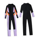 Maxbell Women Wetsuit Full Body Surfing Swimsuit for Outdoor Sports Kayaking Sailing L