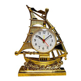 Maxbell Maxbell Desk Clock Decoration Battery Operated Alarm Clock for Bedrooms Kitchen Golden