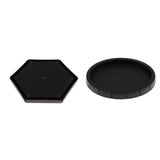 Maxbell 2 pcs Plastic Reptile lizard Gecko Vivarium Feeding Food Dish Feeder Bowl