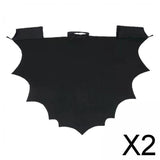 Maxbell 2xHalloween Bat Costume Fancy Dress Vampire Cosplay Unisex Kids Prop Festival 110cmx78cm