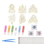 Maxbell DIY Crystal Paint Arts and Craft Kits Crystal Art Paint Set for Adults Gifts Princess