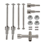 Maxbell 1:16 Scale RC Car Drive Shafts Metal for 16101Pro/16102Pro/16103Pro/16201Pro 6312