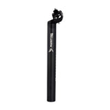 Maxbell Bike Seatpost Replacement Bicycle Seat Tube for Cycling Road Bikes Universal black 3.16x30cm