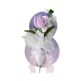 Maxbell Simulation Bouquet Mother's Day Gift for Graduation Valentine's Day Birthday Purple Bell Flower
