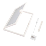 Maxbell Window Screen Mesh Home Office with Mount Hardware Tool Magnetic Flap System Style D