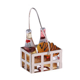 1/12 Dollhouse Miniature Groceries Bread Coffe Bottles & Metal Basket Kitchen Foods - Aladdin Shoppers