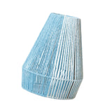 Maxbell Rope Woven Lampshade Handmade Light Shade for Bedroom Hallway Kitchen Island blue