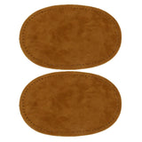 Maxbell 4 Pair Sew On Oval Elbow Knee Patches Cord Jean Repair Craft Sewing Applique