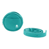 Maxbell PU Leather Golf Bag Golf Accessory for 4Pcs Balls & 4Pcs Tees Outdoor Sports Cyan