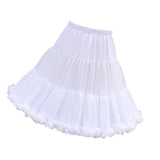 Maxbell Petticoat Elastic Waistband Half Slip Tutu for Dress Wedding Cosplay Costume