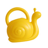 Maxbell Children Watering Can Adorable Small Water Can for Yard Bonsai Indoor Plants Yellow Snail