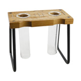 Maxbell Hydroponic Planter Table Decorative Glass Vase for Center Table Country Home