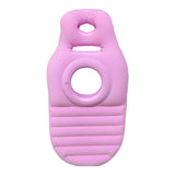 Maxbell Inflatable Pregnancy Pillow Convenient Gift with Belly Hole Maternity Pillow Pink
