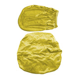 Maxbell Office Chair Seat Cover 2 Piece Protective Oilproof Computer Chair Slipcover yellow green
