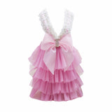 Maxbell Maxbell Fancy Dog Cat Dog Dress Korean Style Wedding Dress Party Costume Outfit M