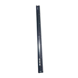 Maxbell Cutting Ruler Lightweight Aluminum Alloy Craft Ruler for Cloth Leather Paper Black
