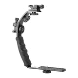 Maxbell Camera Bracket Mount Padded Hand Grip for Photo Studio DSLR Camera Camcorder
