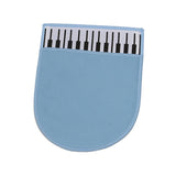 Maxbell Microfiber Clean Cloth 15x19cm Keyboard Cleaning Glove for Piano Brass Flute