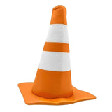 Maxbell Traffic Cone Hat Fancy Dress Costume Accessory for Masquerade Party Festival orange Dome