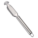 Maxbell Fishes Scale Scraping Tool Ergonomic Handle Manual Fishes Scale Remover for Home Round handle