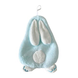 Maxbell Maxbell Hand Towel with Hanging Loops Absorbent Cute for Apartment Home Holiday blue