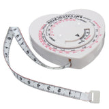 Maxbell Maxbell Body Mass Index Tape Calculator & Retractable Measure Diet Weight Loss Heart