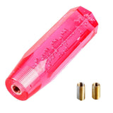 Maxbell Transparent Gear shift knob Crystal Bubble Shift Knob Manual Fitment pink - Aladdin Shoppers