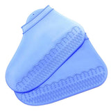 Maxbell Silicone Overshoes Rain Waterproof Shoe Covers Boot Cover Protector Blue M
