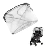Maxbell Stroller Rain Cover Windproof Travel Weather Shield for Strollers Pushchairs