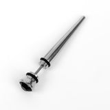 Maxbell 1 Piece Mens Hypoallergenic Stainless Steel Punk Screw Earrings Ear Stud