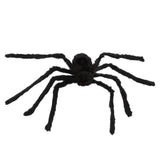 Maxbell Black  Hairy Spider Props for Halloween Party Haunted House Decoration 90cm