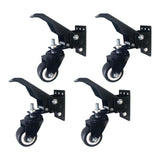 Workbench Casters 900lbs Capacity with Mounting Screw Table Stepdown Casters 4pcs