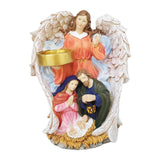 Maxbell Virgin Mary and Jesus Statue Crafts Religious for Tabletop Bedroom Bookshelf