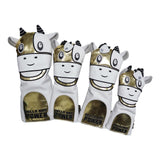 Maxbell Maxbell 4Pcs Embroidered Golf Club Head Cover Driver Wood Headcover Protector Gold