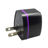 Maxbell USA Plug Converter AU/EU/UK/CN to US USA Power Plug for Hotel Household Wall Black