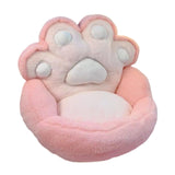 Maxbell 1 Seater Sofa Furniture Cat Claw Shaped Soft for Office Living Room Fireside Pink