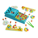 Maxbell Count and Match Wooden Set Concentration Patience Baby Fine Motor Skill Game