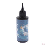 Maxbell 5x100g UV Resin Hard Type Glue Epoxy for Resin Casting DIY Jewelry Making