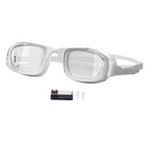 Maxbell Swimming Goggles Lightweight Clear Vision Anti Fog Professional Swim Eyewear white