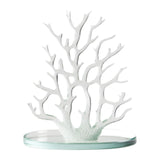 Maxbell Jewelry Display Stand Ornament Elegant Tree Tower Rack for Necklace Earrings Clear