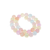 Maxbell 12mm 30pcs Jewelry Multicolor Crystal Gemstone Round Loose Beads Accessories - Aladdin Shoppers