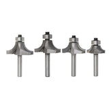 Maxbell Radius 6.35mm Shank Round Over Beading Edging Router Bit