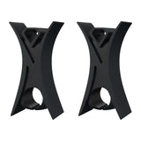 Maxbell 2Pcs Violin Stopper for Bow Instrument Accessories Easy to Use Learning Practice black